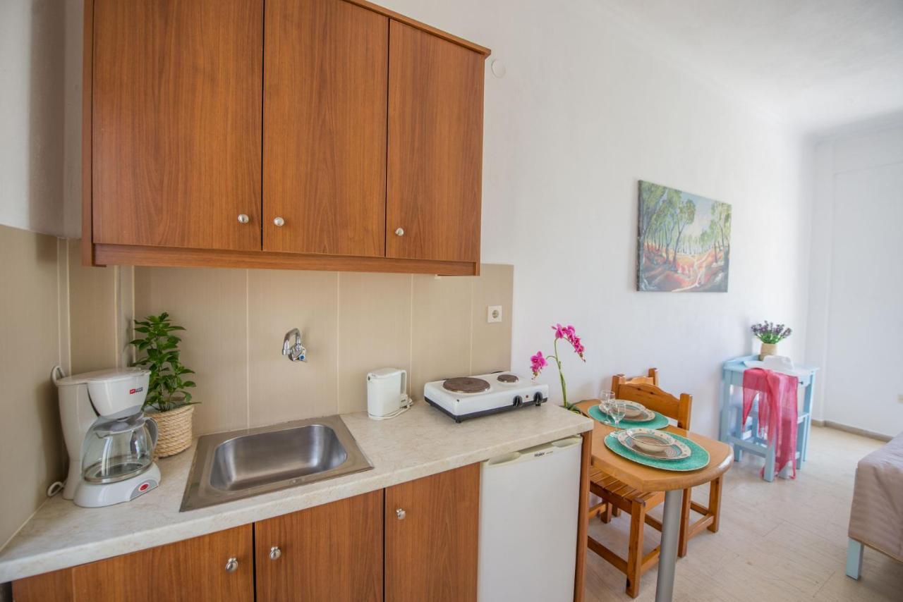 Spiros And Polyxeni Apartments Afionas Luaran gambar